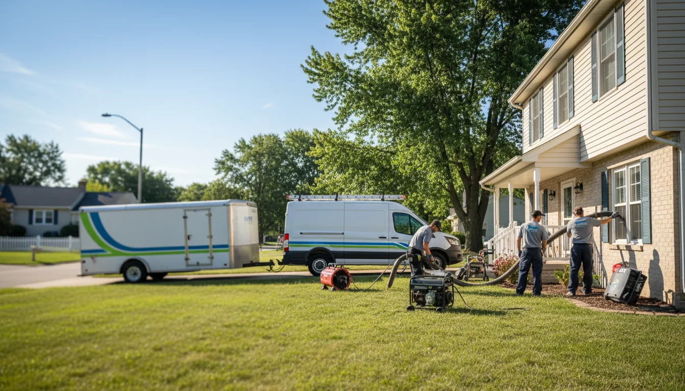Flooded Basement Restoration And Cleanup With Repair in Wildrose, ND near me